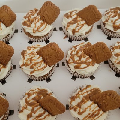 Sweet T Biscoff Cupcakes