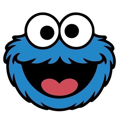 Cookie Monster Brookie Bars