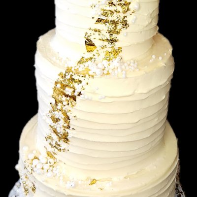 4", 6" & 8" 3 Tier Cake Simple Decor 