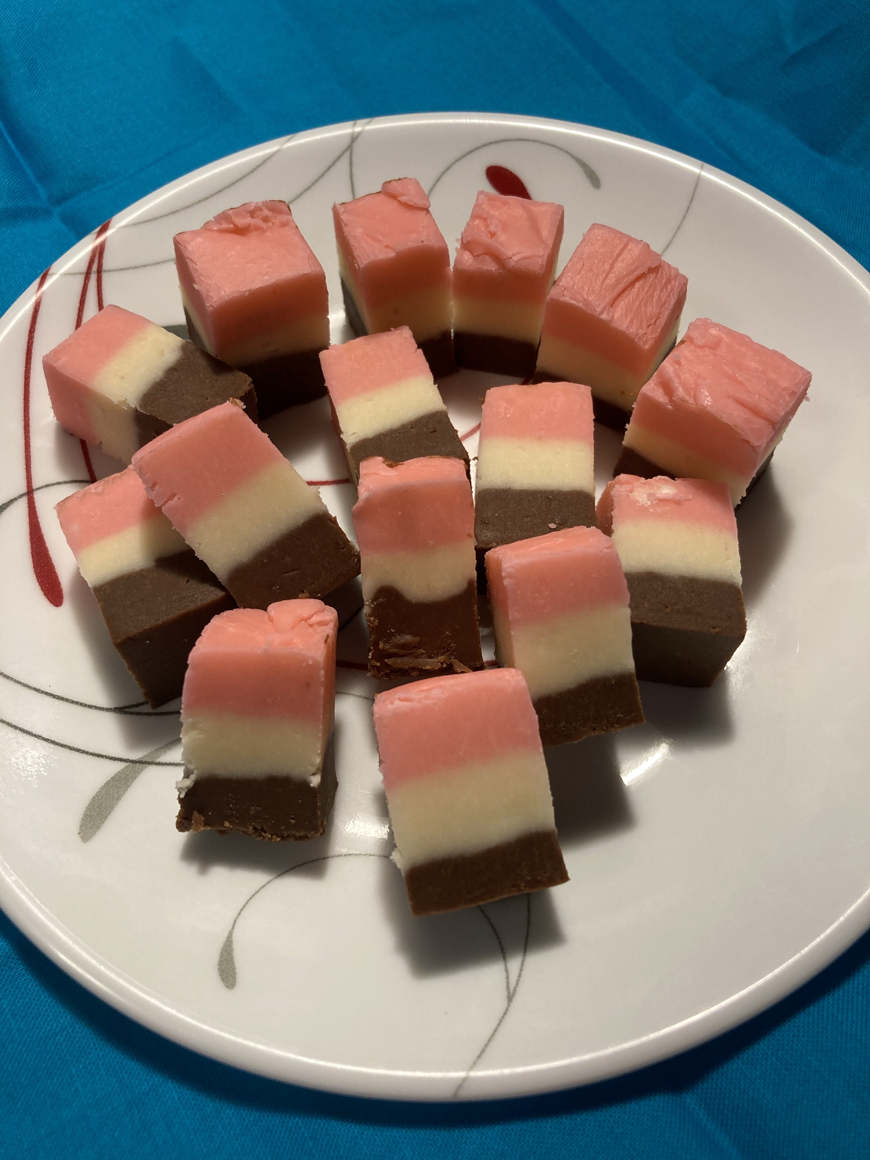 Neapolitan Fudge
