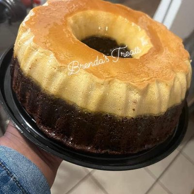 Plain Chocoflan 