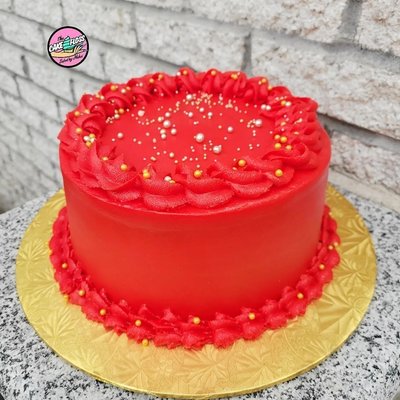8" Cake 15-20 Servings No Theme 