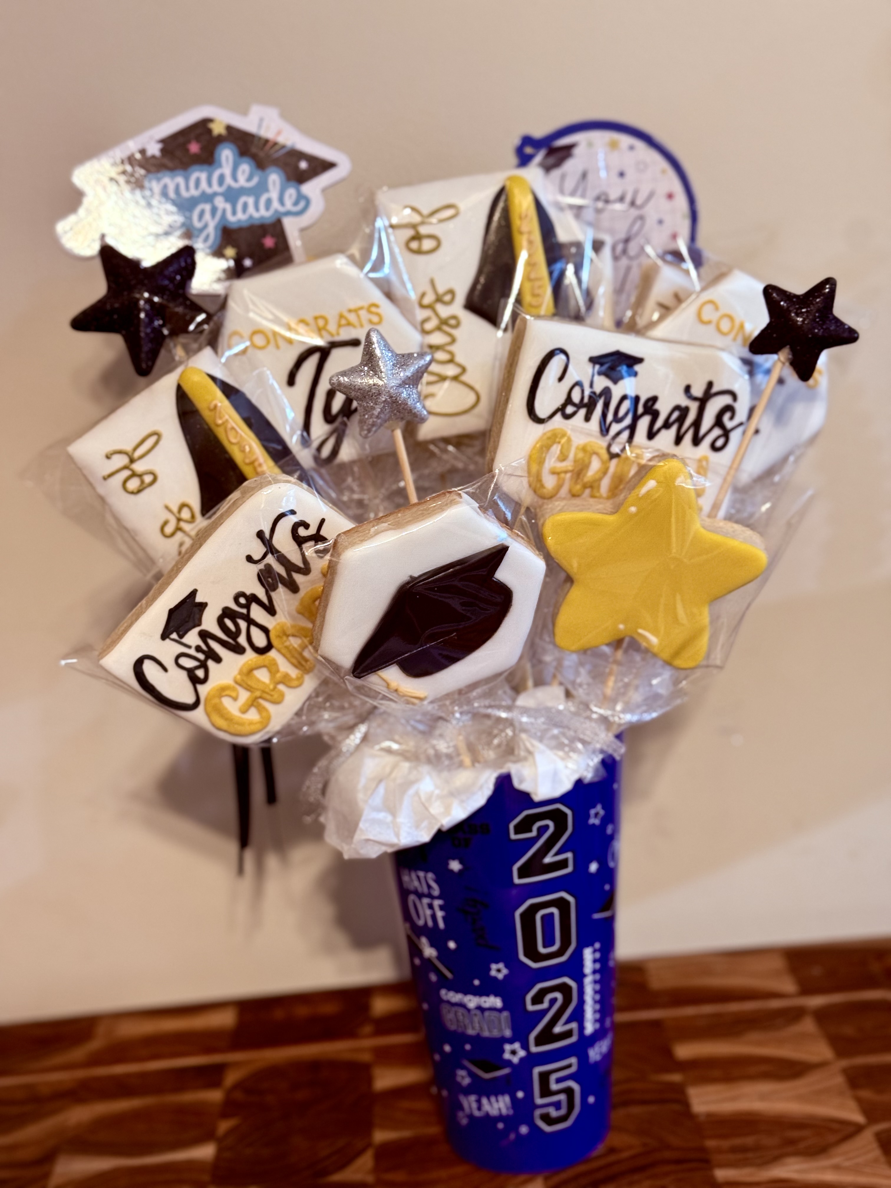 Graduation Cookie Bouquet 