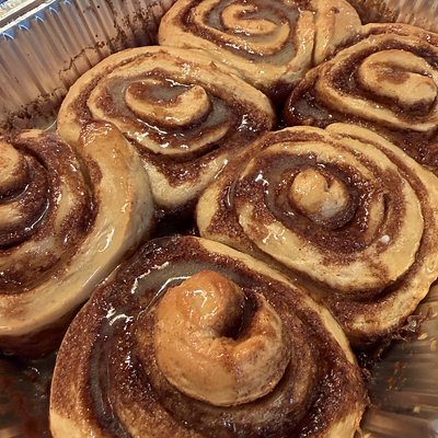 Sourdough Cinnamon Rolls