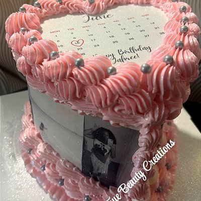 7 Inch Burn Cake