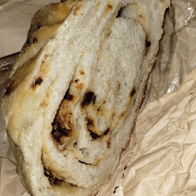 Crusty Sun Dried Tomato Sourdough Loaf