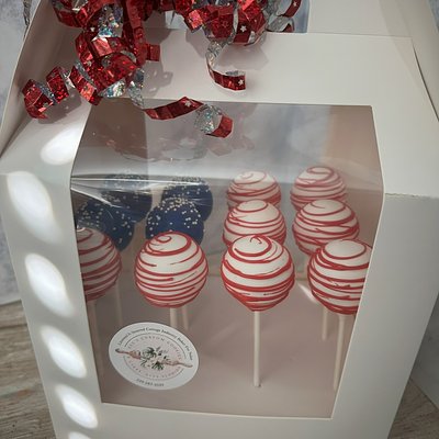 1 Dozen 4th Of July Cakepops 