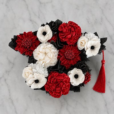 Graduation Cap (9 Cupcakes)