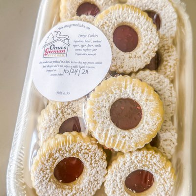 Linzer Cookies (12-count)