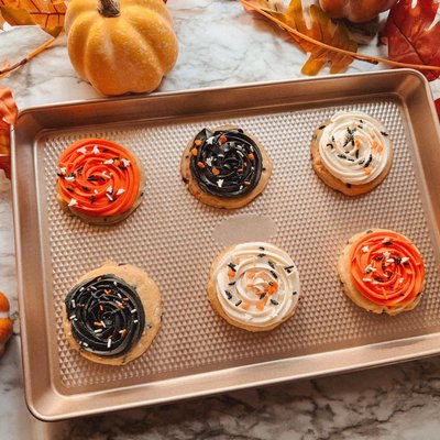 Spooky Buttercream Cookies