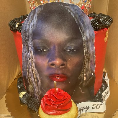 8” Round Cake (Blow Cake) 