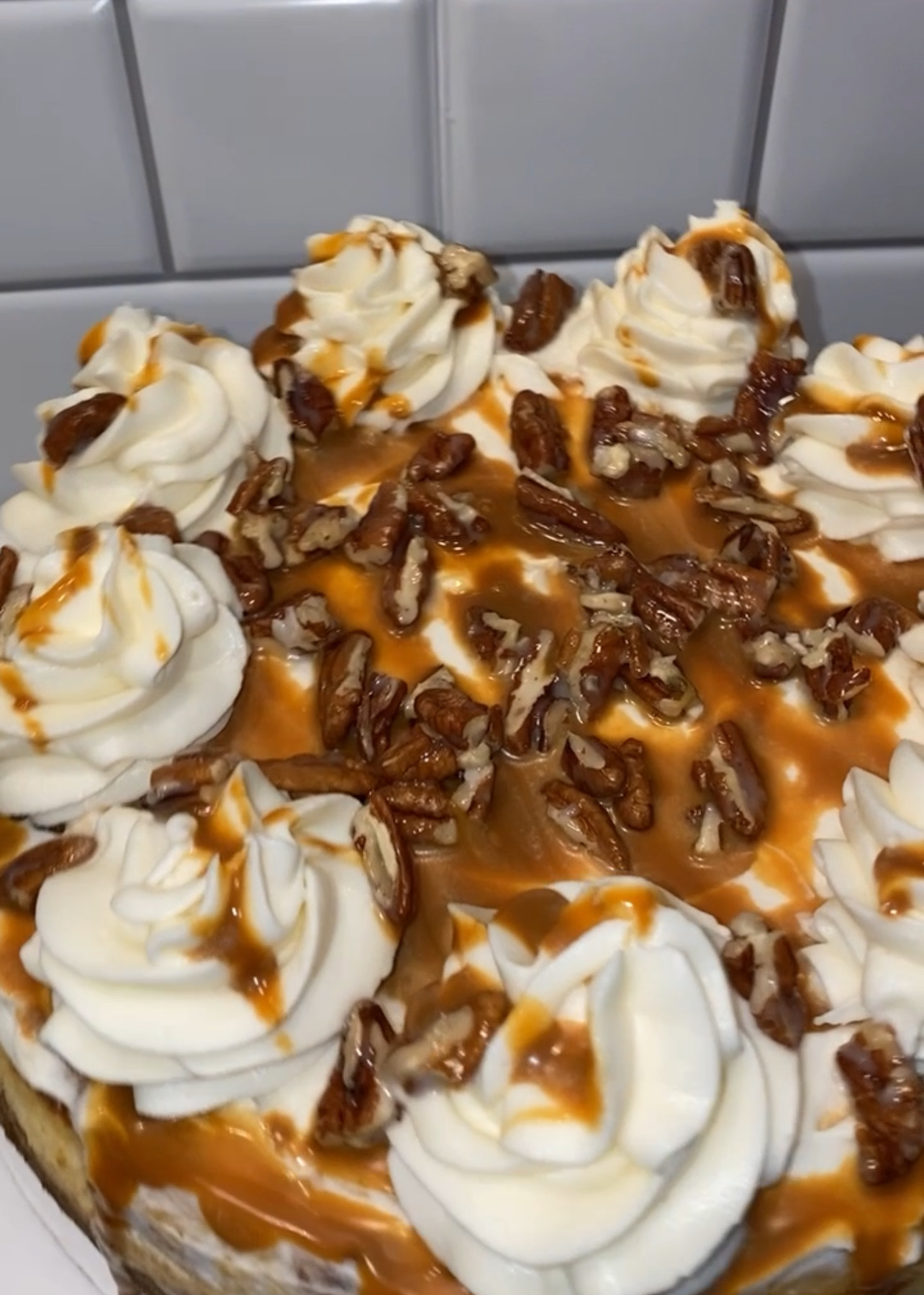Pumpkin Swirl Cheesecake 