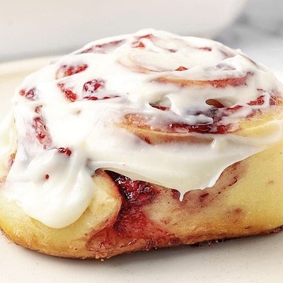 Strawberry Compote Sweet Rolls 