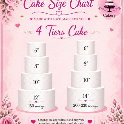 Four Tier Cake 
