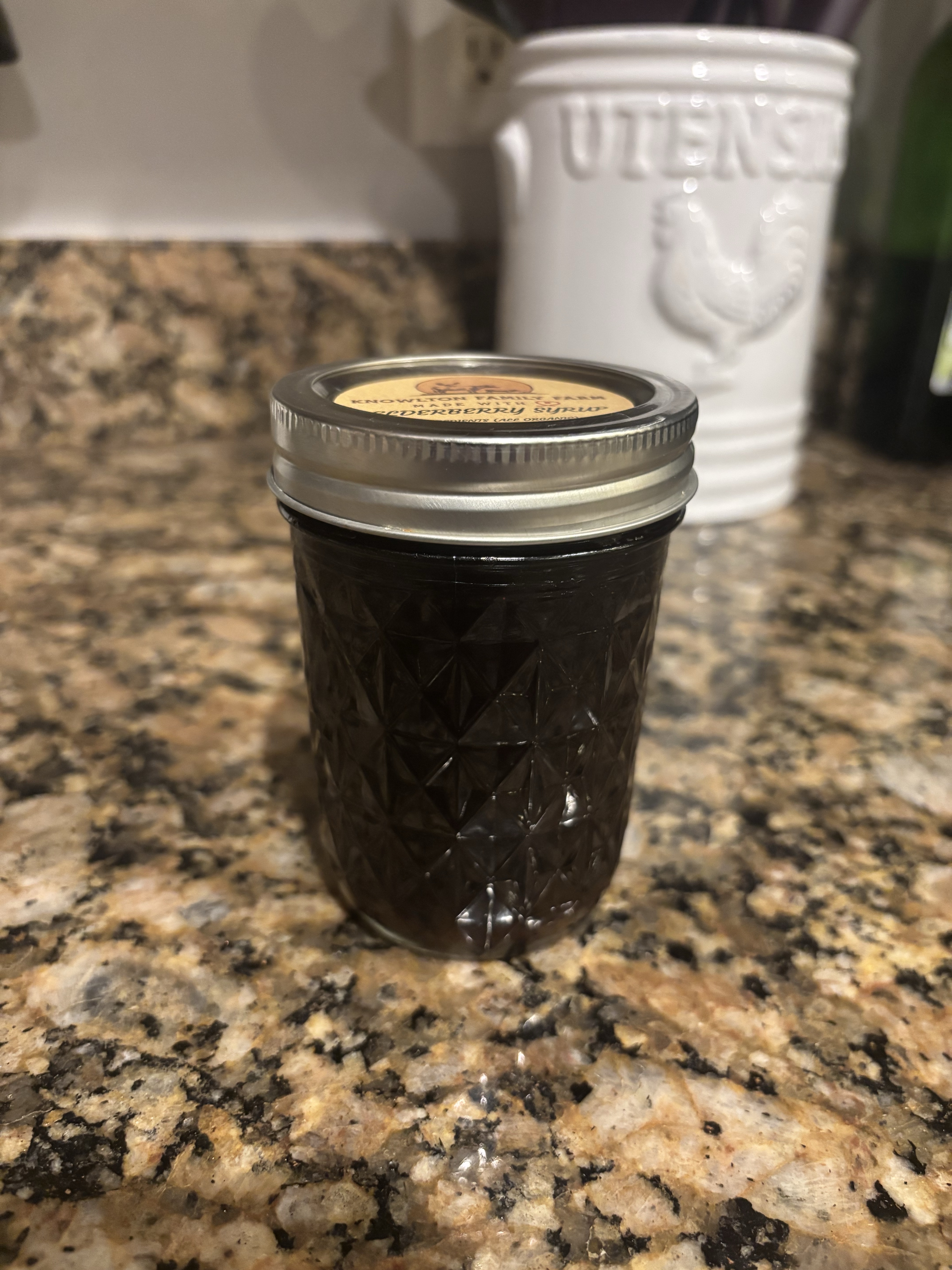 Organic Elderberry Syrup 