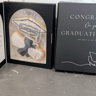 Graduation Cookie Box 