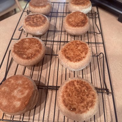 Vegan English Muffins (8)