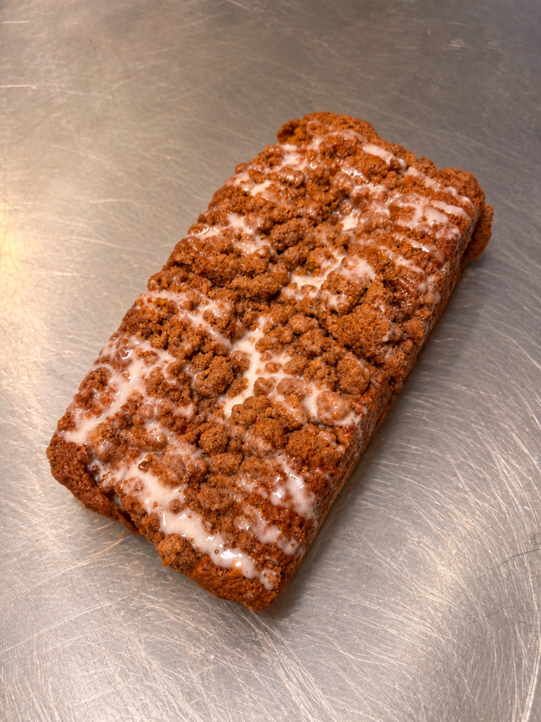 Brown Butter Pumpkin Streusel Loaf