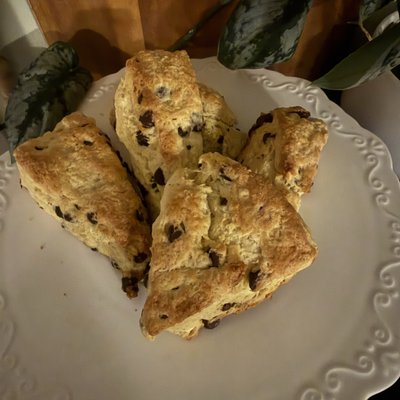 Chocolate Chip Scones- Thanksgiving Preorder
