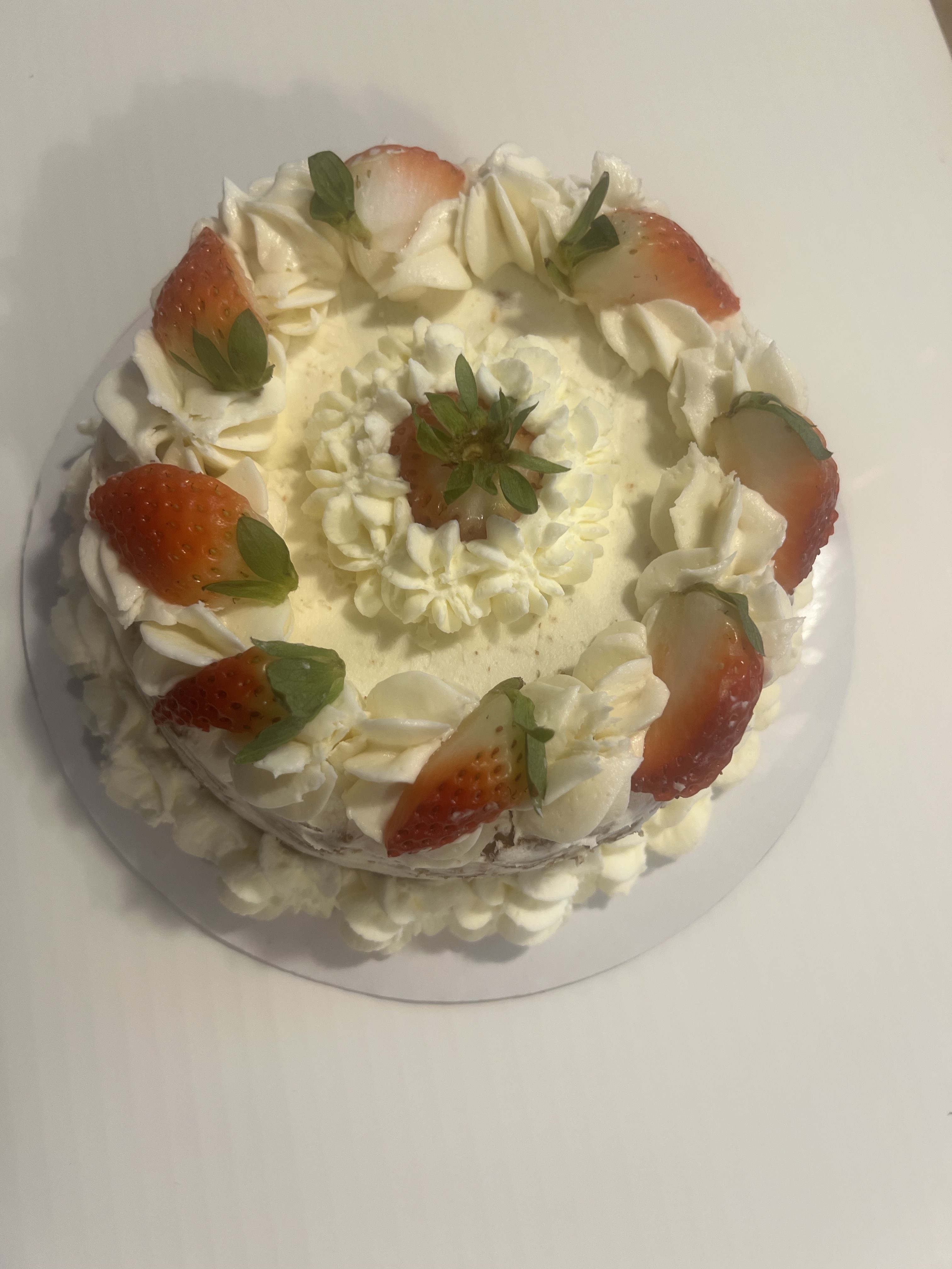 6 inch naked strawberry shortcake 