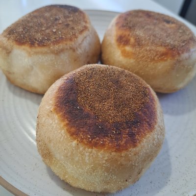Sourdough English Muffins 