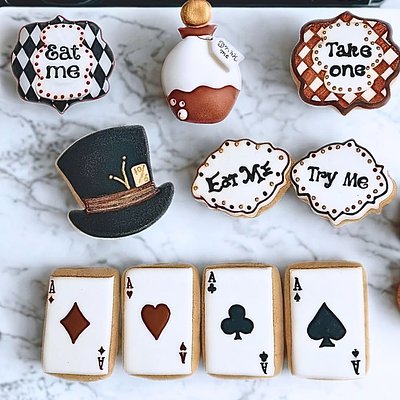 Custom Themed Royal Icing Cookies
