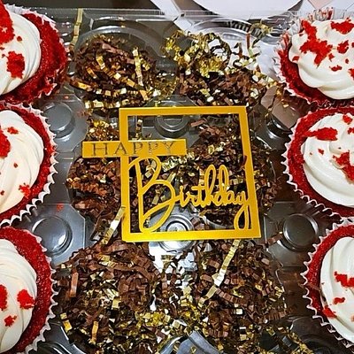 Jumbo Red Velvet Cupcakes