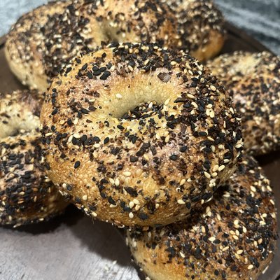 Sourdough Bagels (4 Pack) Plain, Everything or Sesame