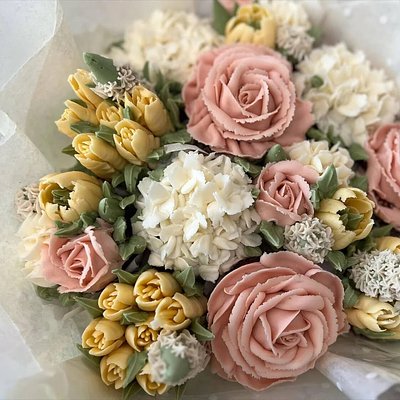 Cupcake Flower Bouquet