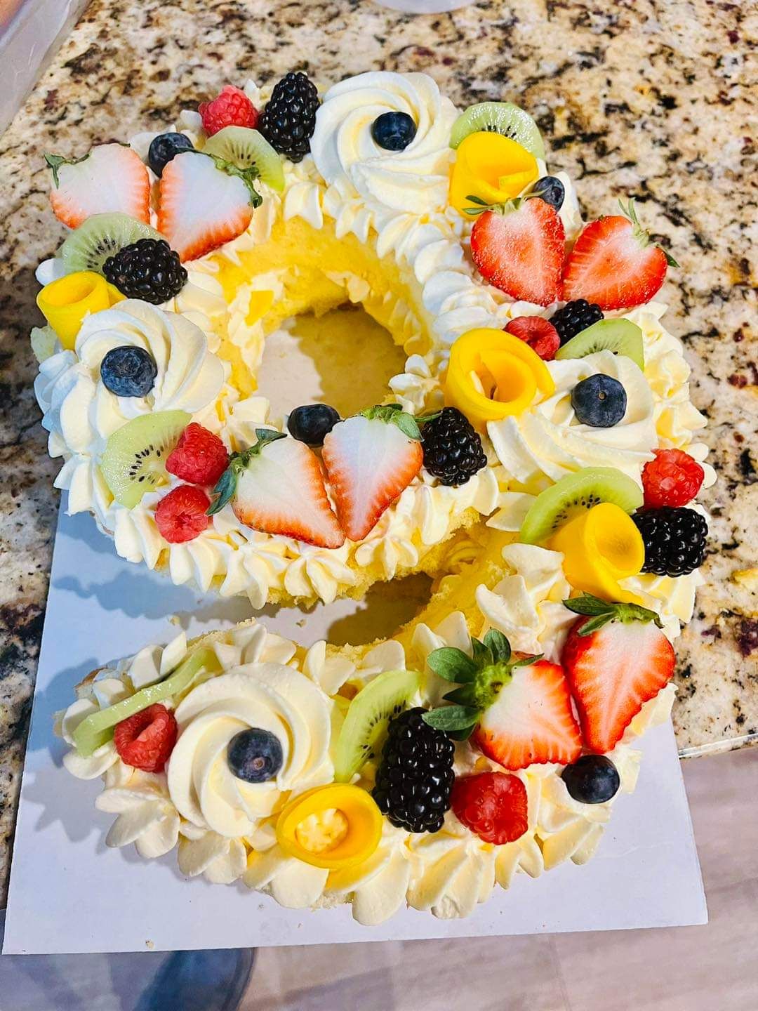 Number/letter Cake (1 Digit)