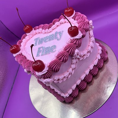 12 Inch Heart Cakes