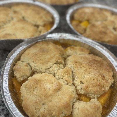 Sourdough Fruit Cobbler 8in