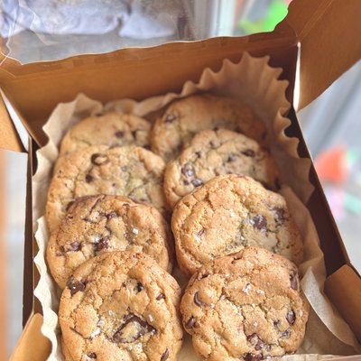 (6COUNT)Sourdough Brown Butter Choc Chip Cookies 