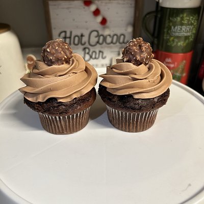 Chocolate Hazelnut Cupcakes