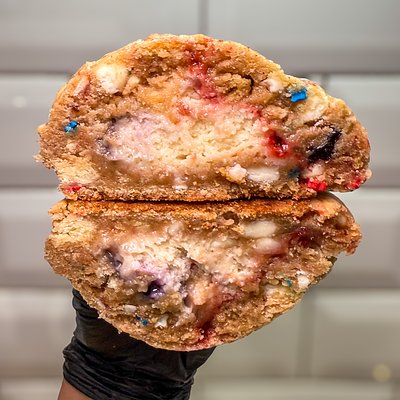 MEGA: Red, White & Blueberry Cheesecake 🍓🫐