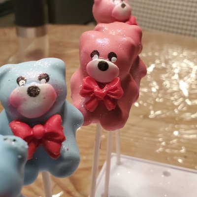 Sweet Teddy Pops
