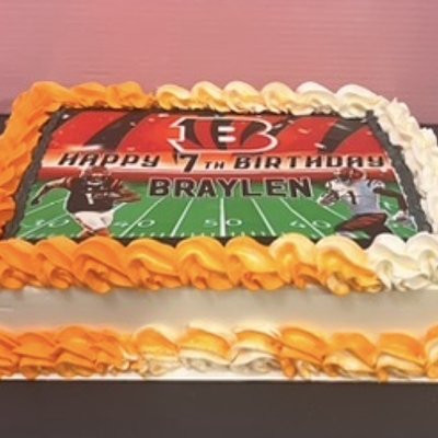 Half Sheet Cake 