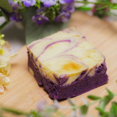 1pc Ube Cheesecake Brownie