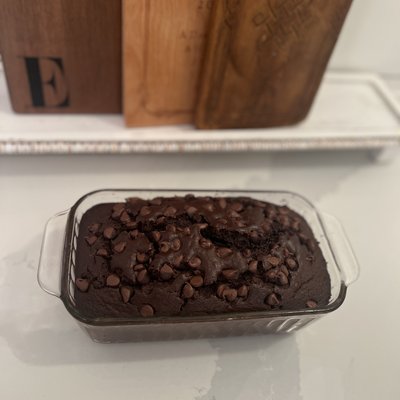 Double Chocolate Banana Bread 