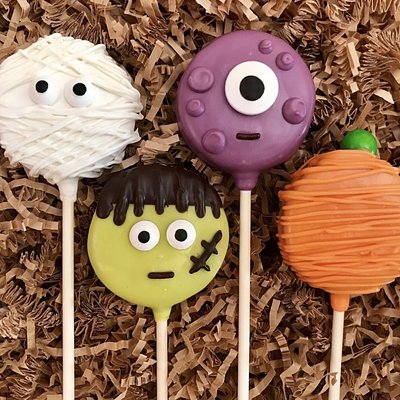 Halloween Cake pops - Vanilla 