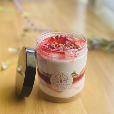 Strawberry Cheesecake Jar