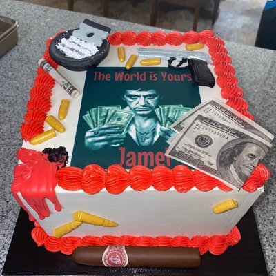 Large Custom Cake