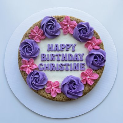 9” Round Cookie Cake 