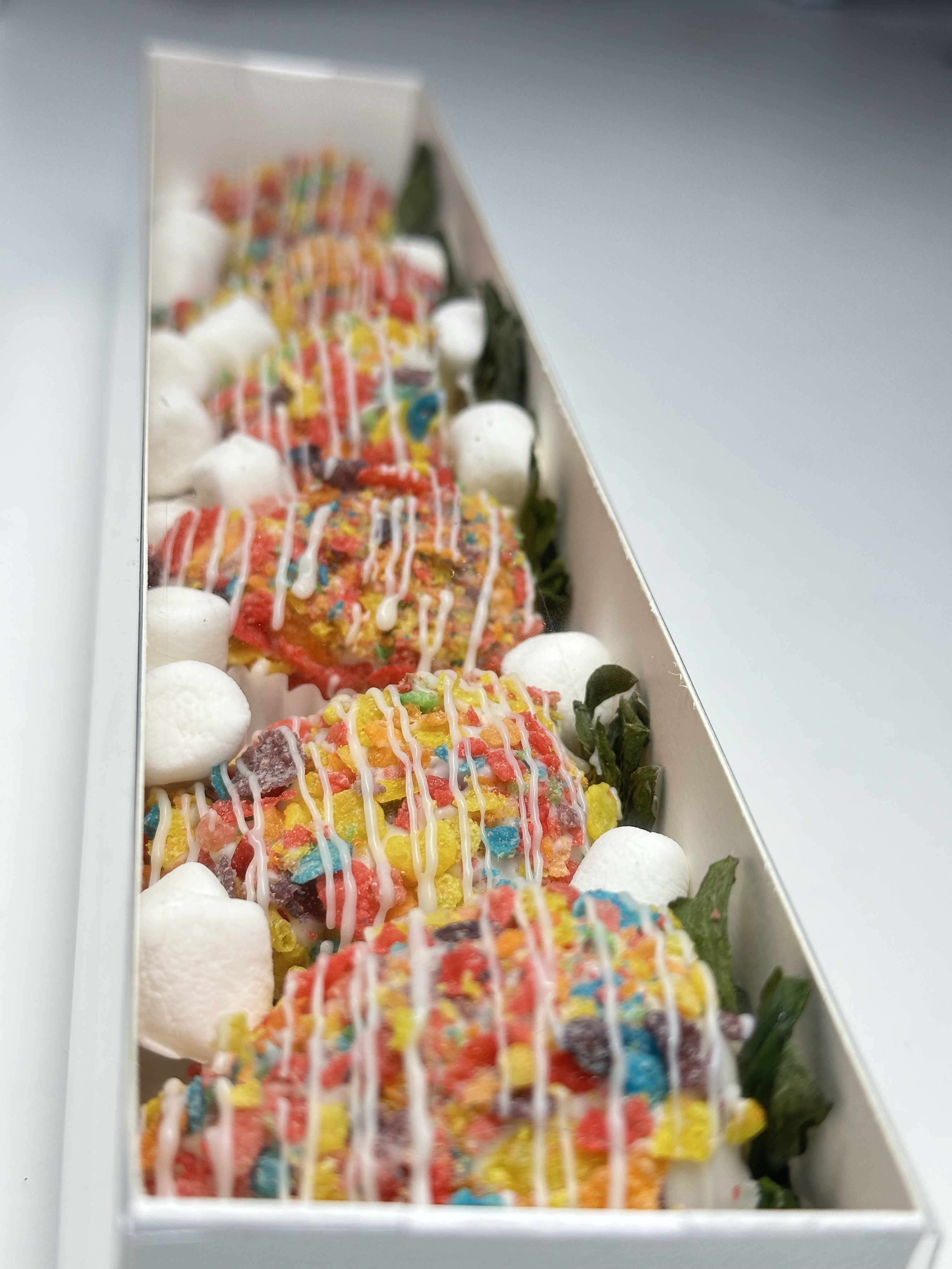 Fruity Pebbles Strawberries 
