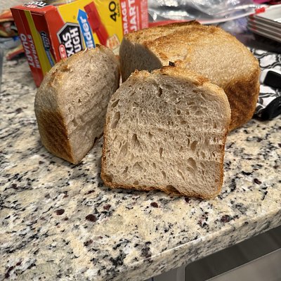 Sourdough Sandwich w/Cinnamon Swirl