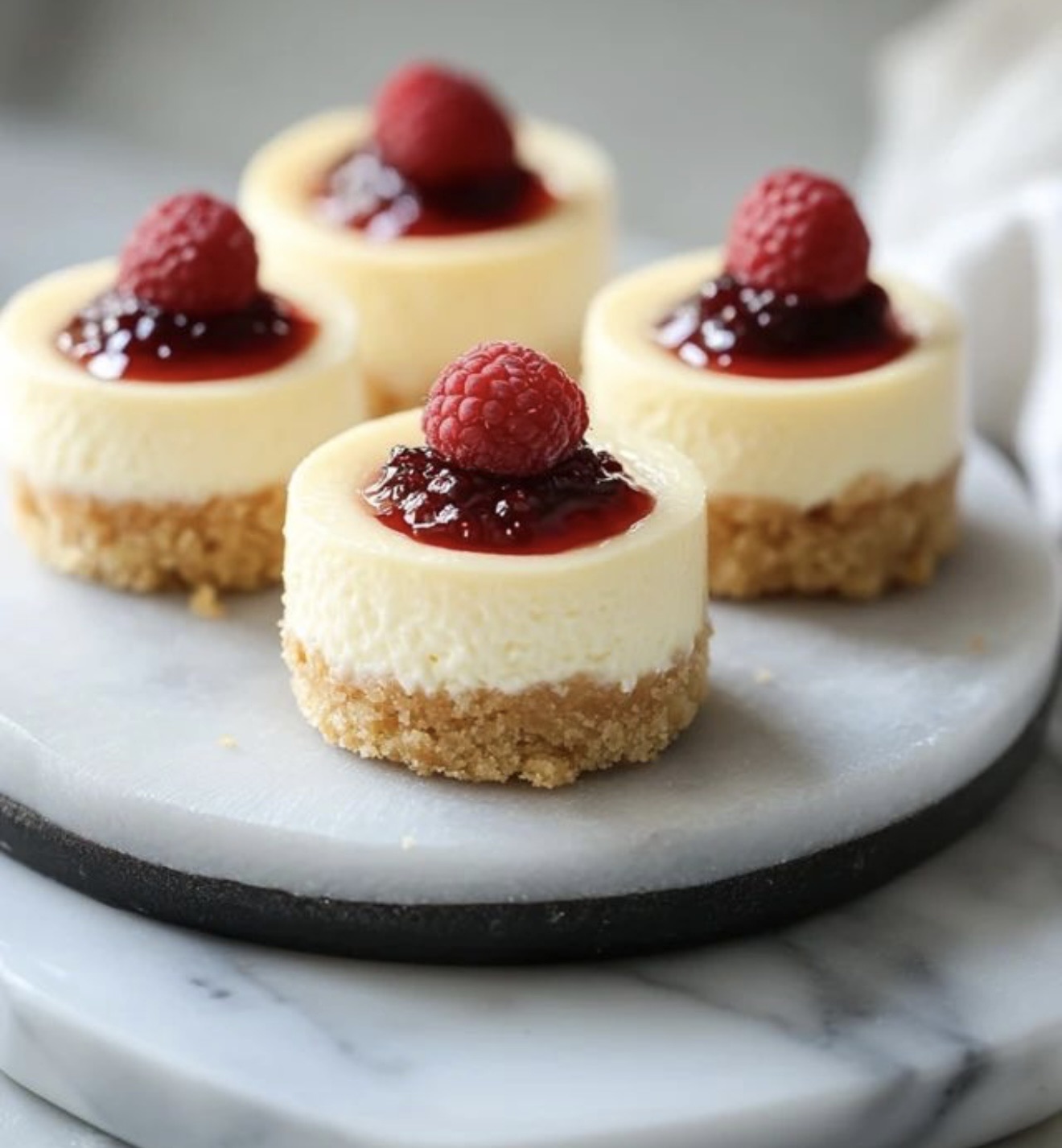 Mini Raspberry Cheesecake 