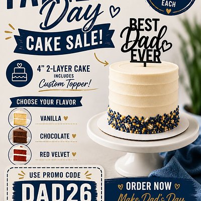 Father's Day Cake Special