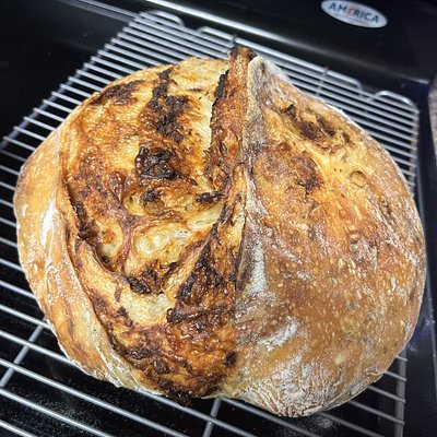 Sourdough With Incisions