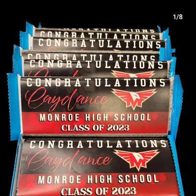 Graduation Hersheys Bars 