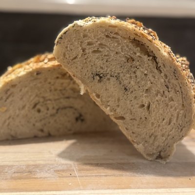 Everything But The Bagel Sourdough